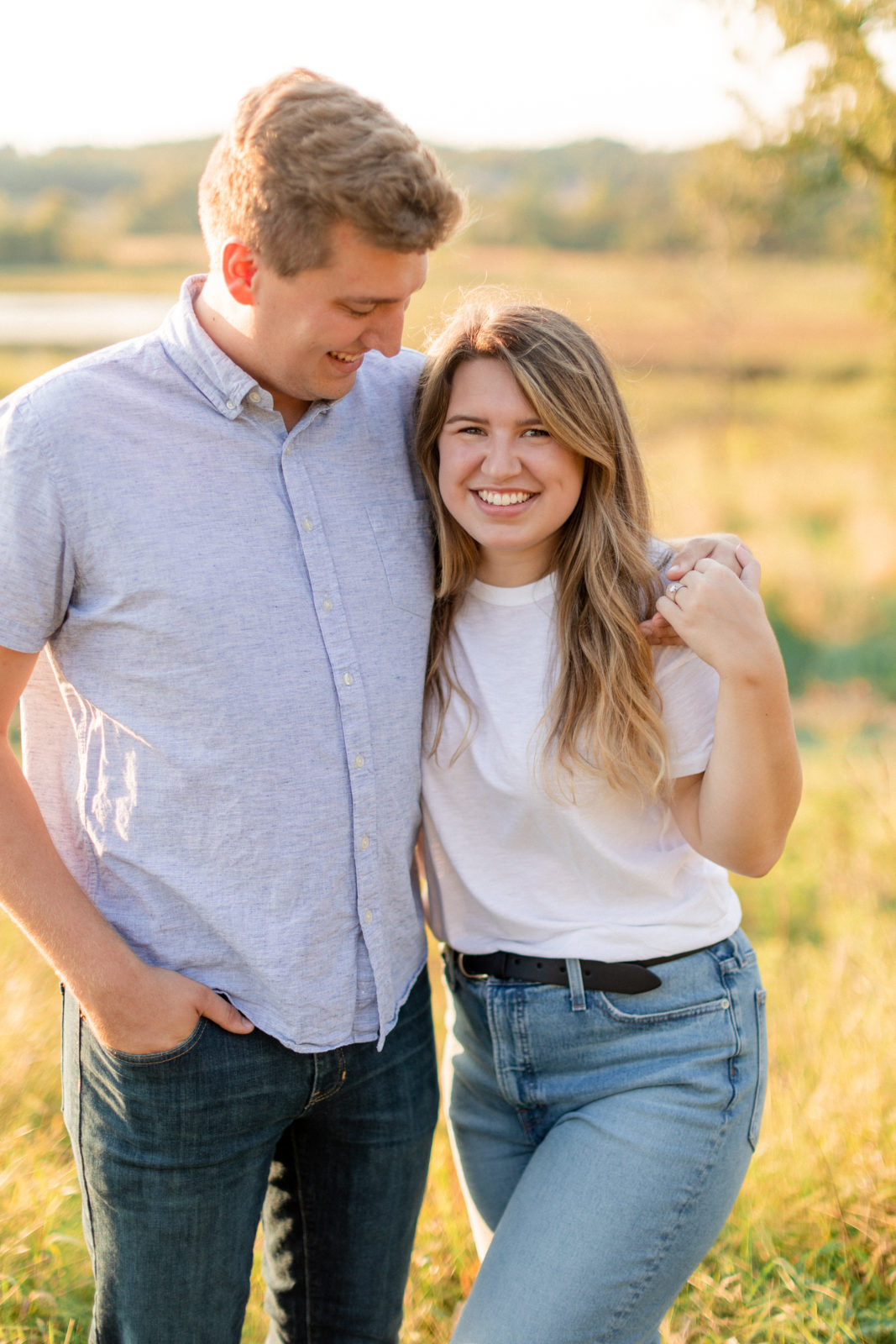 Taylor & Logan's Indian Lake Engagement Session